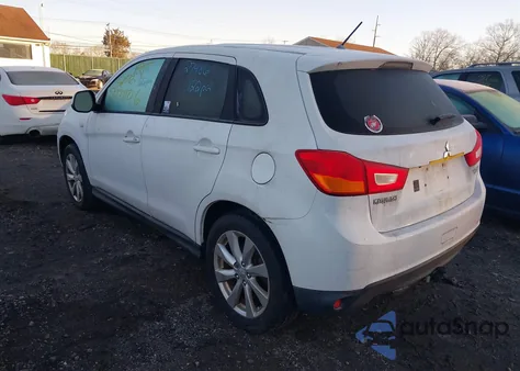 2013 Mitsubishi Outlander Sport Es из США, поврежденный, VIN 4A4AR3AU3DE008821